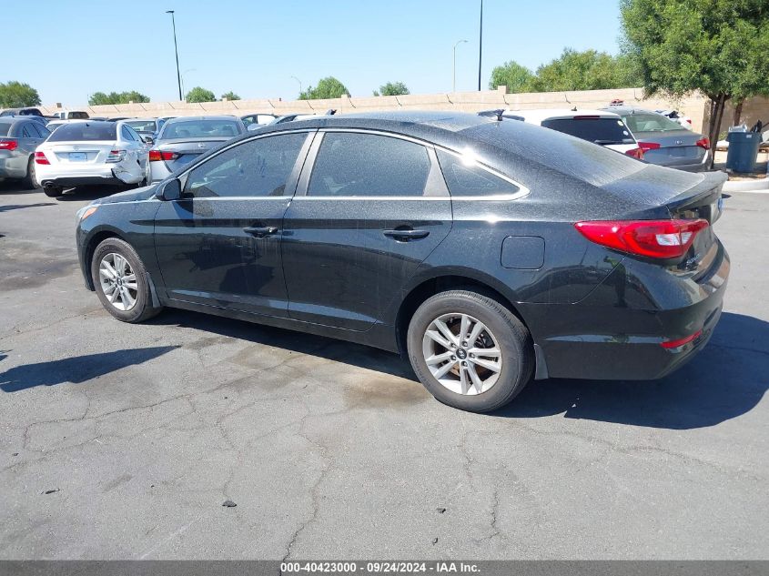 2017 HYUNDAI SONATA SE - 5NPE24AF7HH550515