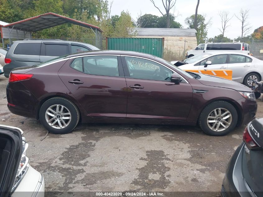 2011 Kia Optima Lx VIN: KNAGM4A71B5123492 Lot: 40423020