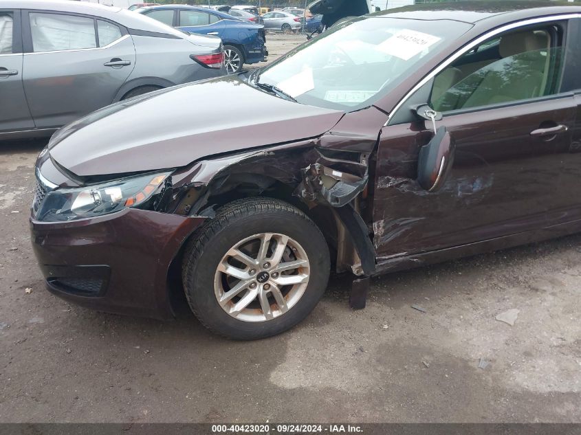 2011 Kia Optima Lx VIN: KNAGM4A71B5123492 Lot: 40423020