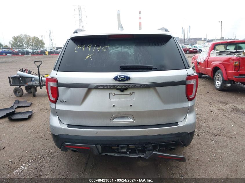 1FM5K7D86HGC99145 2017 Ford Explorer Xlt