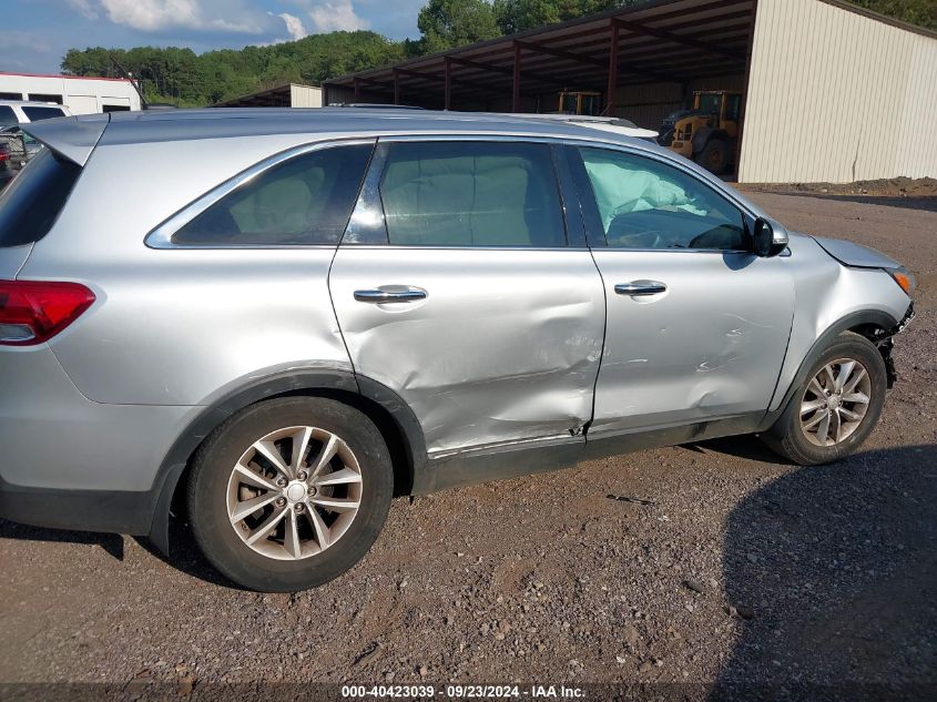 2017 Kia Sorento 2.4L L VIN: 5XYPG4A32HG293755 Lot: 40423039