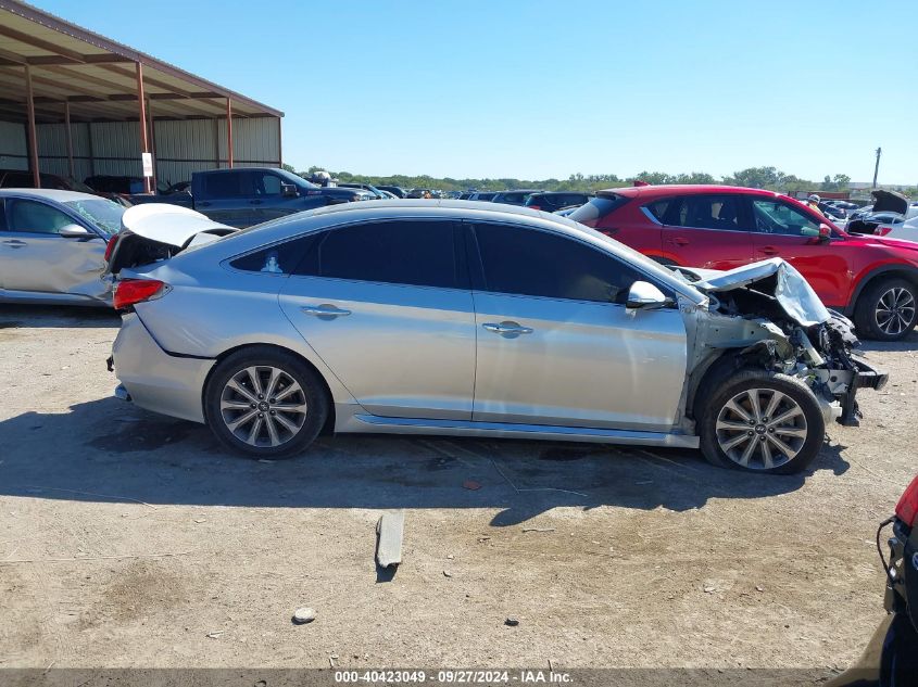 5NPE34AF6GH314837 2016 Hyundai Sonata Limited