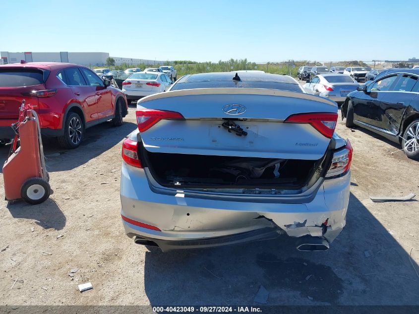 5NPE34AF6GH314837 2016 Hyundai Sonata Limited