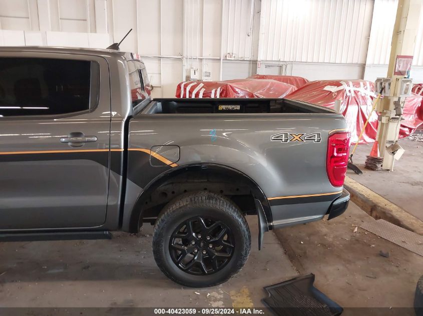 2022 Ford Ranger Lariat VIN: 1FTER4FH2NLD14366 Lot: 40423059