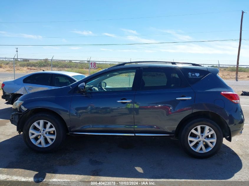 JN8AZ1MU1BW055378 2011 Nissan Murano Sv