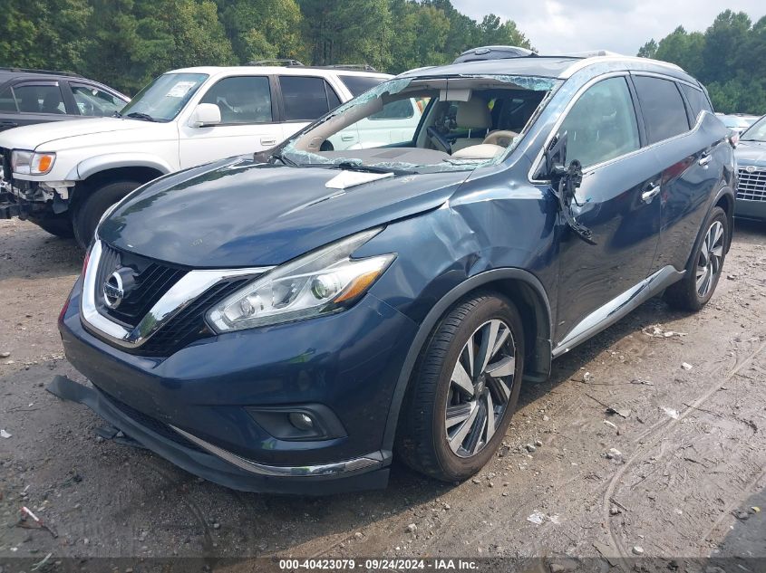 5N1AZ2MGXHN140855 2017 NISSAN MURANO - Image 2