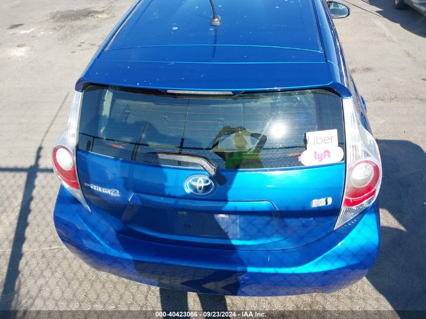 JTDKDTB34E1572549 2014 Toyota Prius C Two