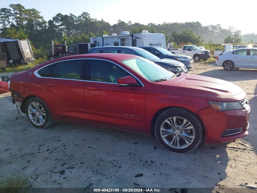 2014 Chevrolet Impala 2Lt VIN: 2G1125S33E9105012 Lot: 40423100