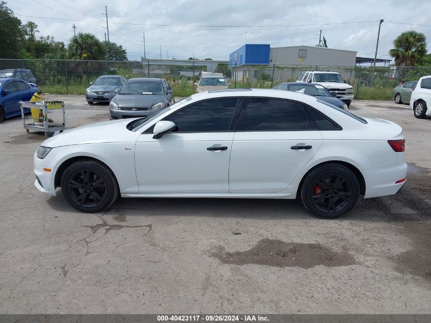 WAUKMAF46JA175570 2018 Audi A4 Premium