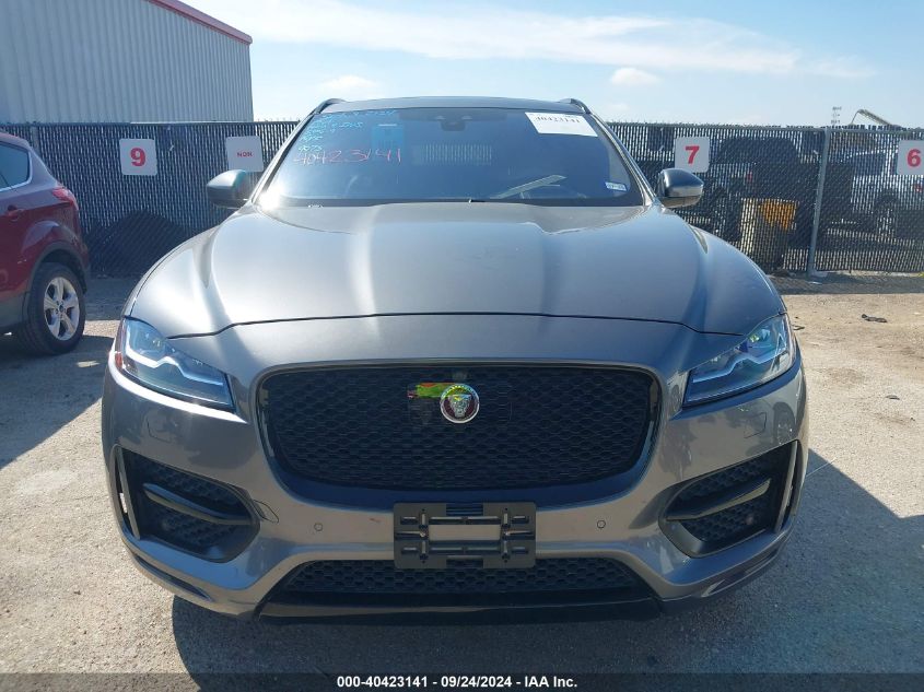 2019 Jaguar F-Pace 20D R-Sport VIN: SADCL2FN0KA609075 Lot: 40423141