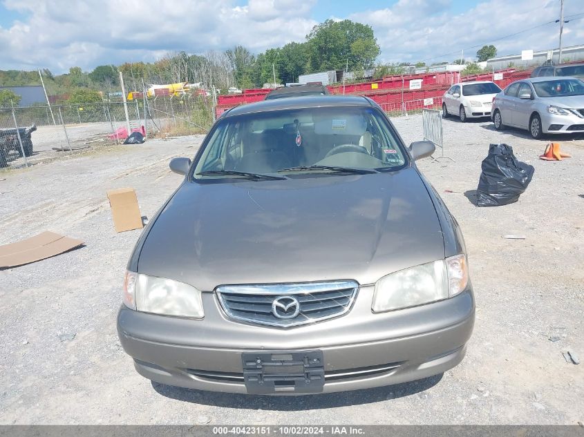 1YVGF22C115201341 2001 Mazda 626 Es/Lx