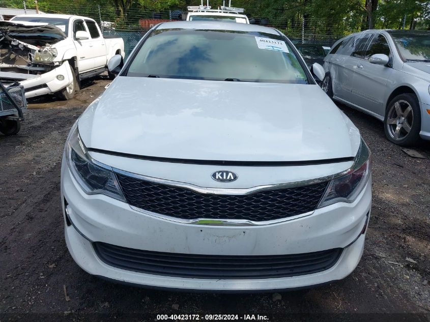 2018 Kia Optima Lx VIN: 5XXGT4L37JG258602 Lot: 40423172