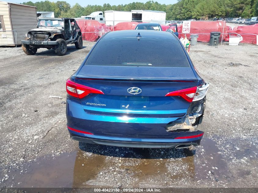 2016 HYUNDAI SONATA SE - 5NPE24AF3GH319691