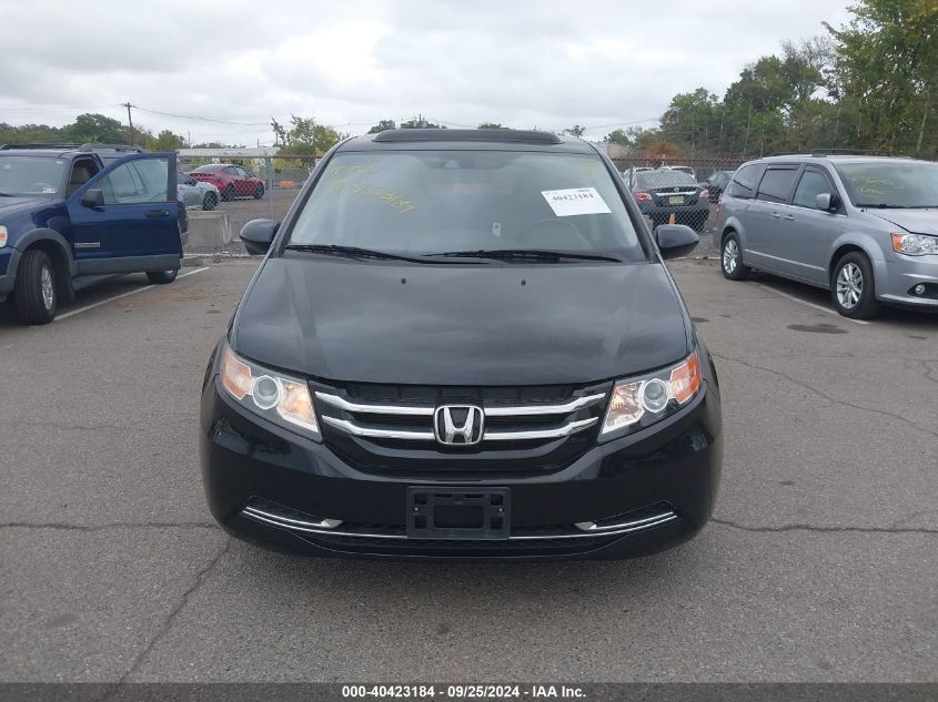 5FNRL5H68EB093346 2014 Honda Odyssey Exl