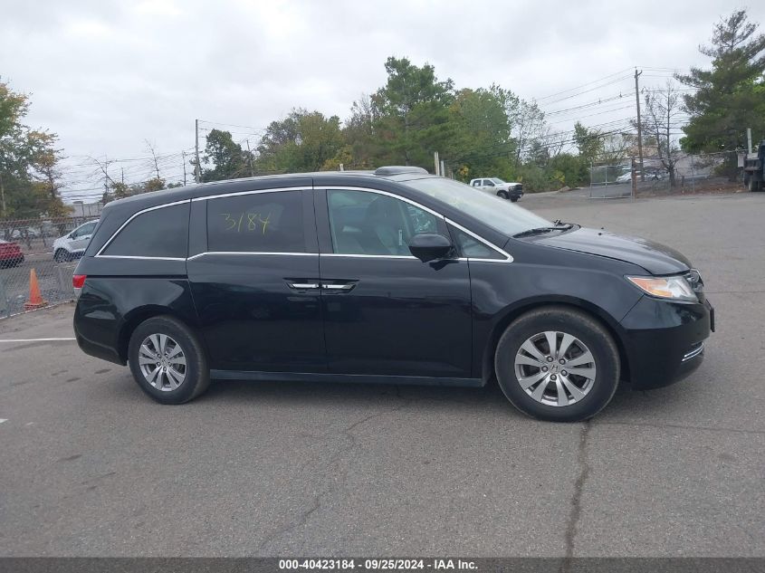 5FNRL5H68EB093346 2014 Honda Odyssey Exl