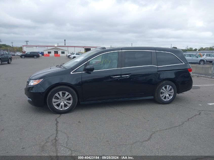 5FNRL5H68EB093346 2014 Honda Odyssey Exl