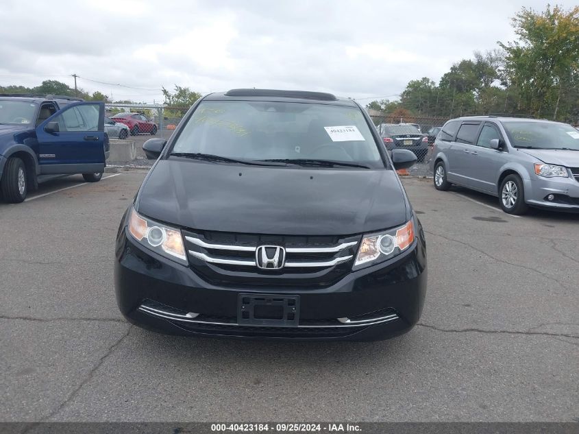 2014 Honda Odyssey Exl VIN: 5FNRL5H68EB093346 Lot: 40423184