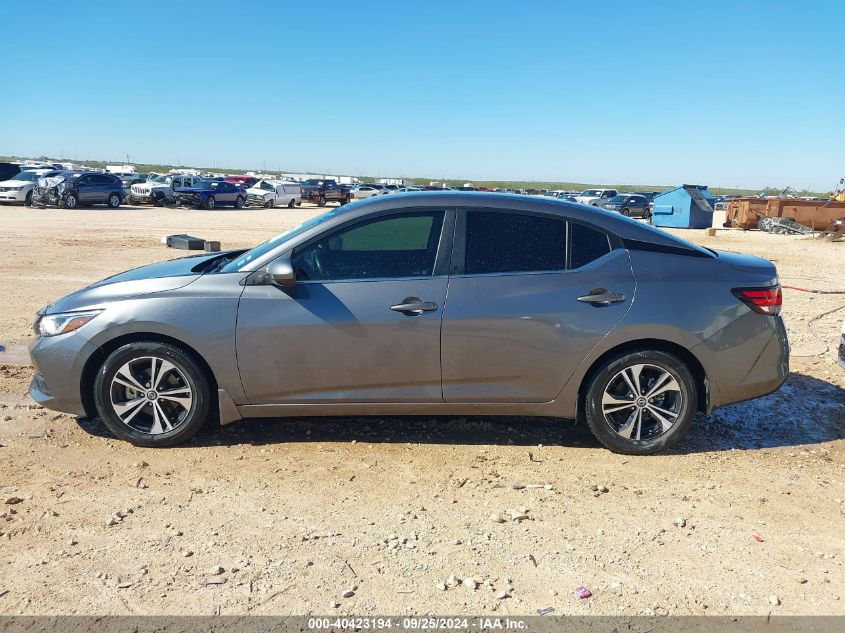 2022 Nissan Sentra Sv Xtronic Cvt VIN: 3N1AB8CV2NY262977 Lot: 40423194