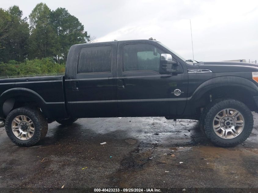 2013 Ford F-250 Lariat VIN: 1FT7W2BT1DEB28904 Lot: 40423233