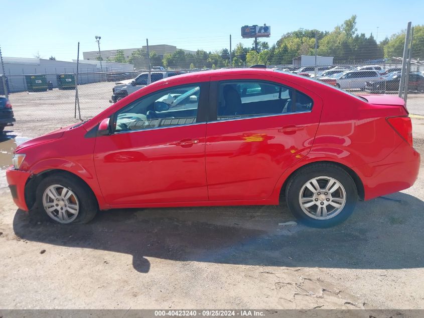 2015 Chevrolet Sonic Lt Auto VIN: 1G1JC5SH3F4111096 Lot: 40423240