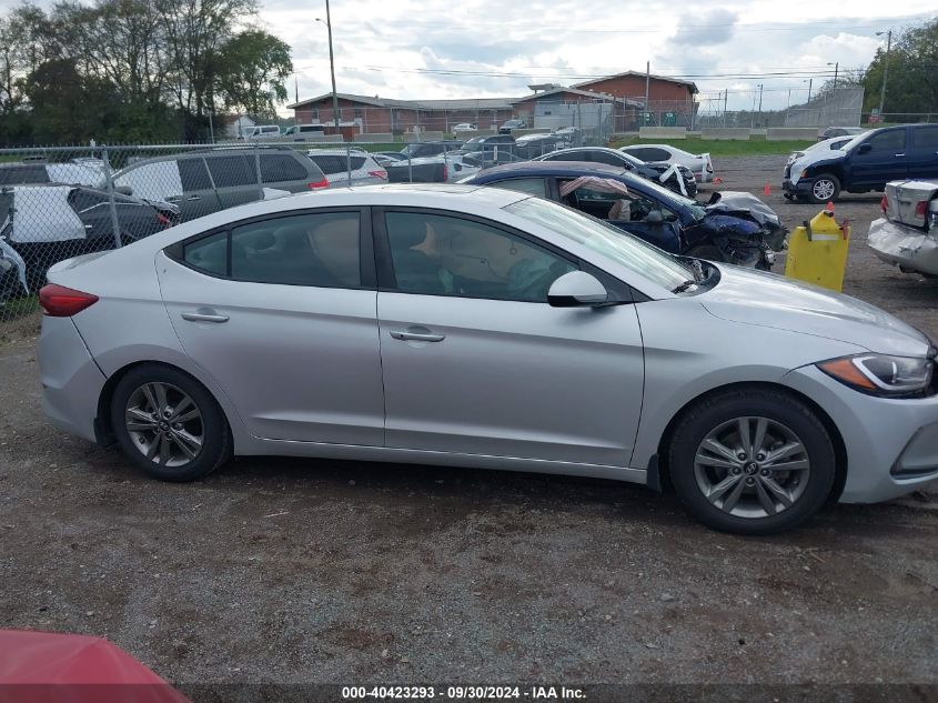 2018 Hyundai Elantra Value Edition VIN: KMHD84LF3JU493082 Lot: 40423293