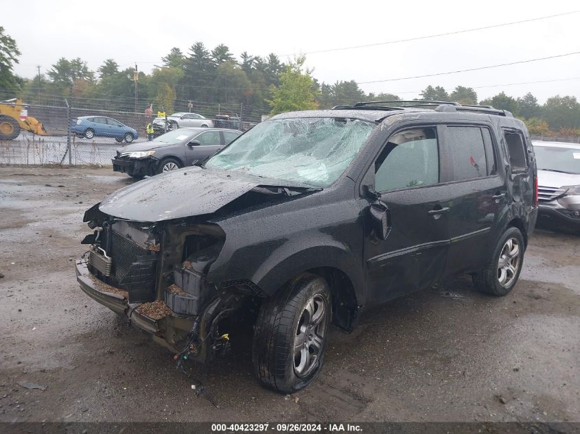 2013 Honda Pilot Ex-L VIN: 5FNYF4H58DB080003 Lot: 40423297