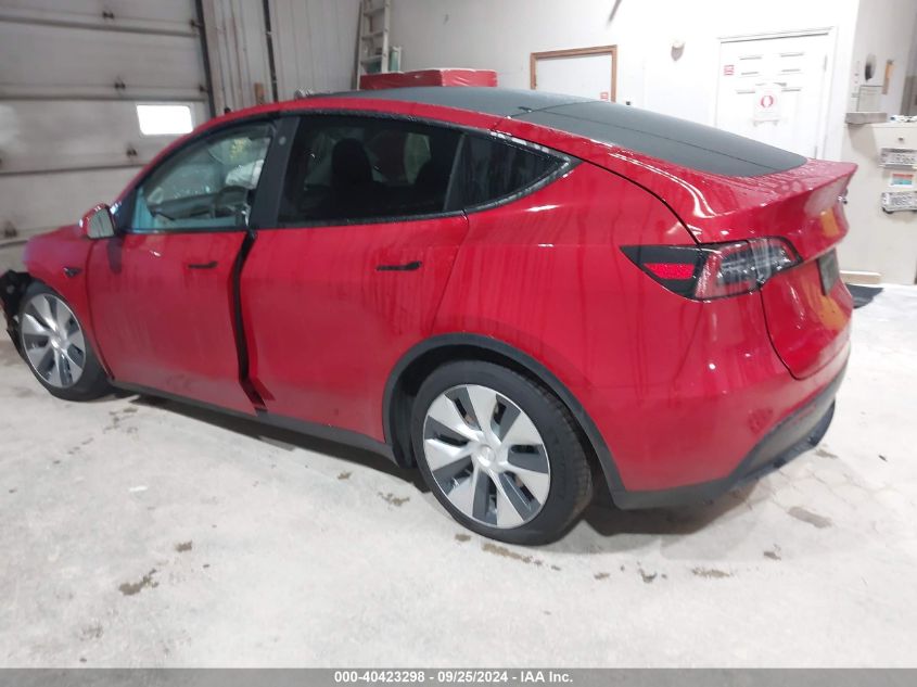 VIN 5YJYGDEE8MF146356 2021 Tesla Model Y, Long Rang... no.3