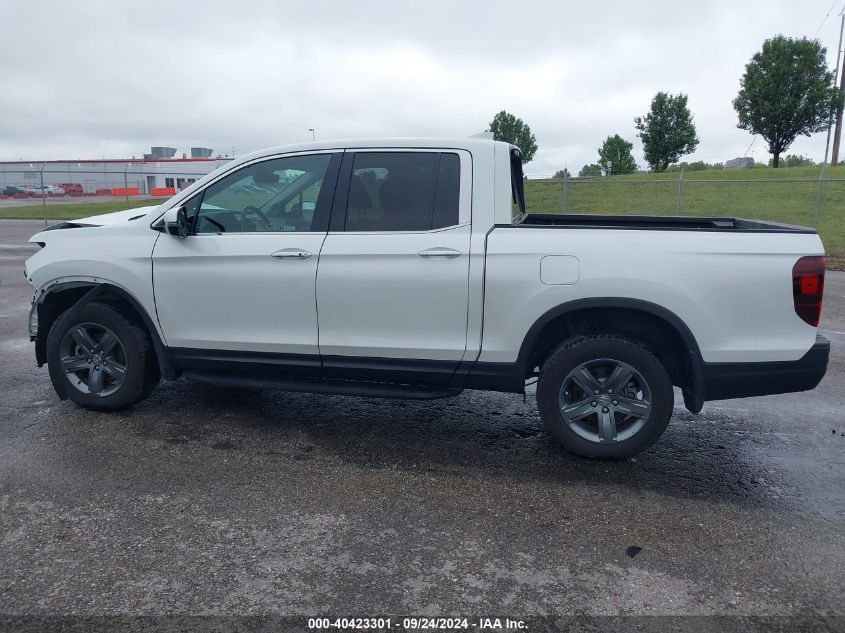 2022 Honda Ridgeline Rtl-E VIN: 5FPYK3F79NB022355 Lot: 40423301