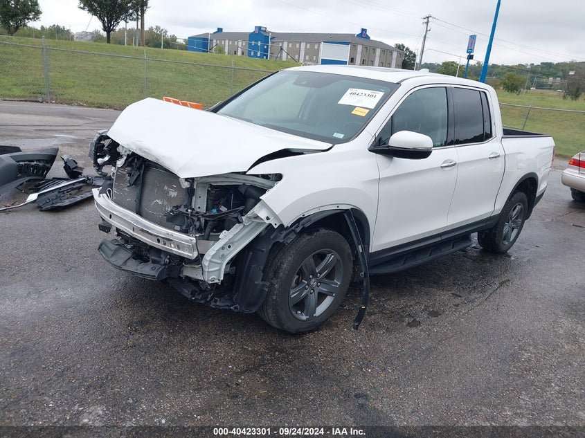 VIN 5FPYK3F79NB022355 2022 HONDA RIDGELINE RTL-E