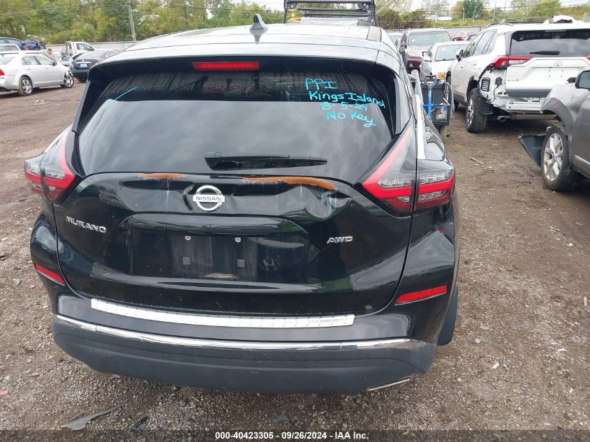 2019 Nissan Murano S/Sl/Sv/Platinum VIN: 5N1AZ2MS7KN137617 Lot: 40423305