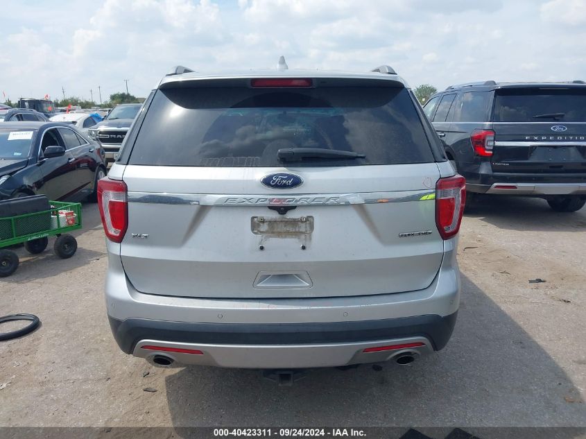 1FM5K7D81GGD01592 2016 Ford Explorer Xlt