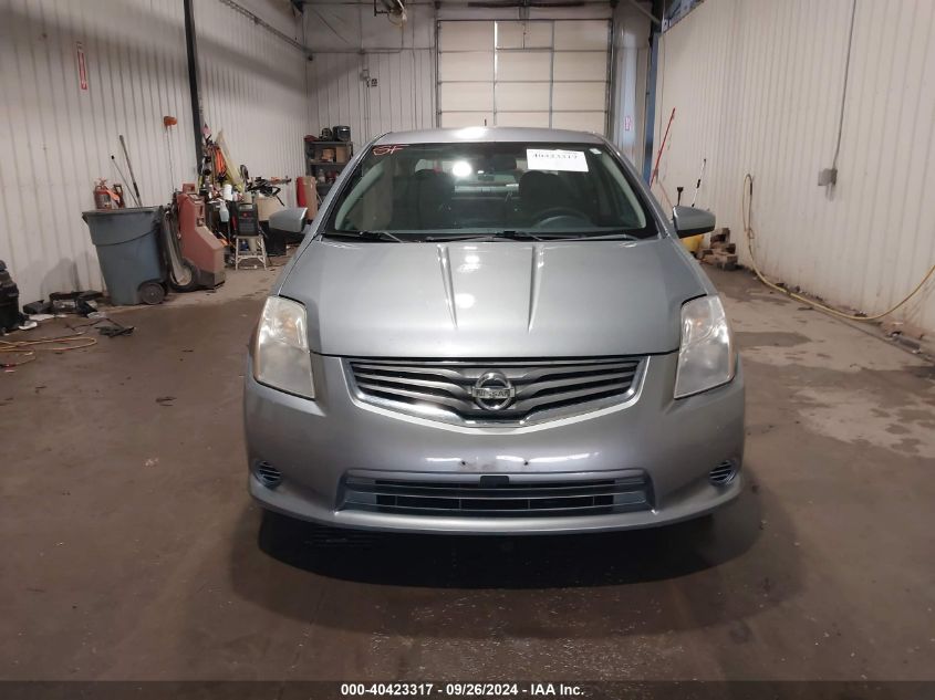 2012 Nissan Sentra 2.0 S VIN: 3N1AB6AP6CL717333 Lot: 40423317