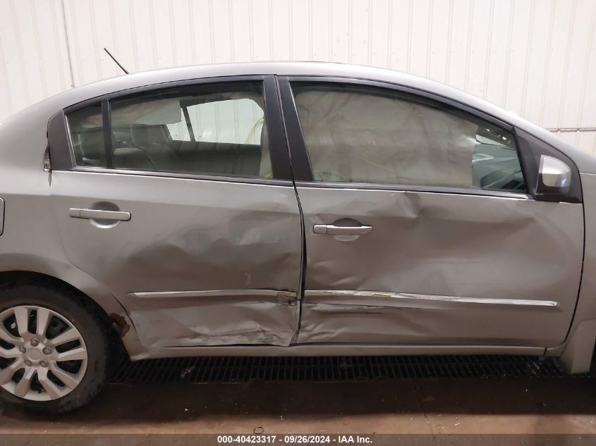 2012 Nissan Sentra 2.0 S VIN: 3N1AB6AP6CL717333 Lot: 40423317