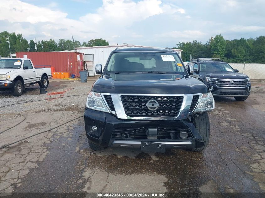 2020 Nissan Armada Sl 2Wd VIN: JN8AY2NDXLX017201 Lot: 40423345