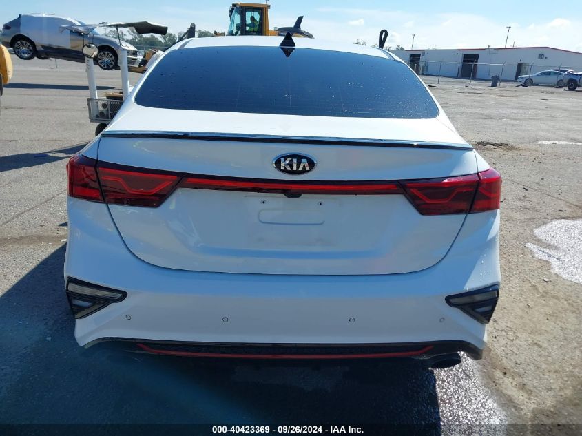 2021 Kia Forte Gt VIN: 3KPF44AC7ME413058 Lot: 40423369