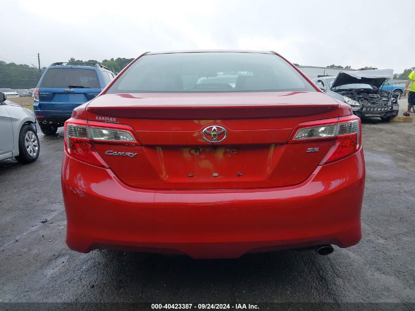 2013 Toyota Camry Se VIN: 4T1BF1FK2DU697655 Lot: 40423387