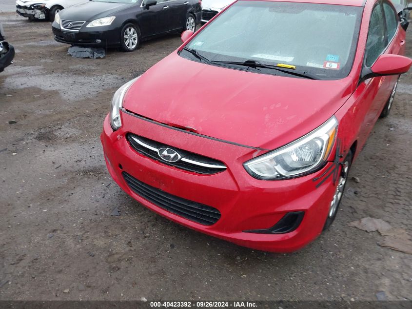 2015 Hyundai Accent Gls VIN: KMHCT4AE8FU888211 Lot: 40423392