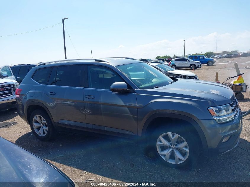 2018 Volkswagen Atlas 3.6L V6 Se VIN: 1V2CR2CA0JC559565 Lot: 40423406