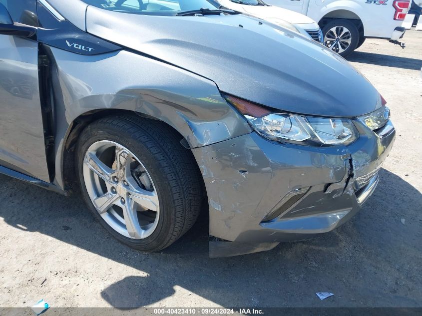 2019 Chevrolet Volt Lt VIN: 1G1RC6S55KU130208 Lot: 40423410