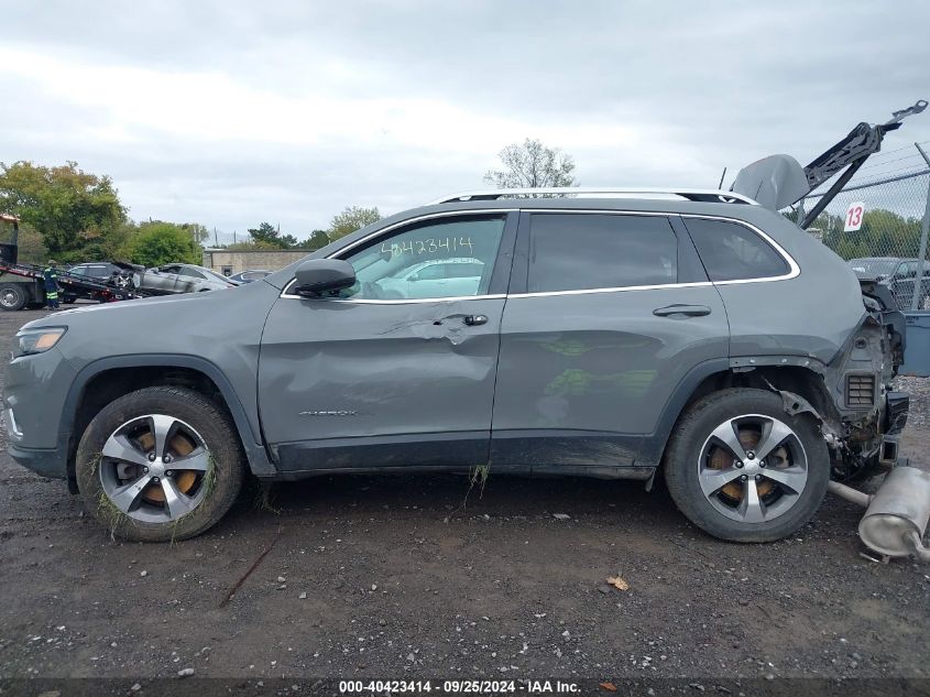 2019 Jeep Cherokee Limited 4X4 VIN: 1C4PJMDXXKD369373 Lot: 40423414