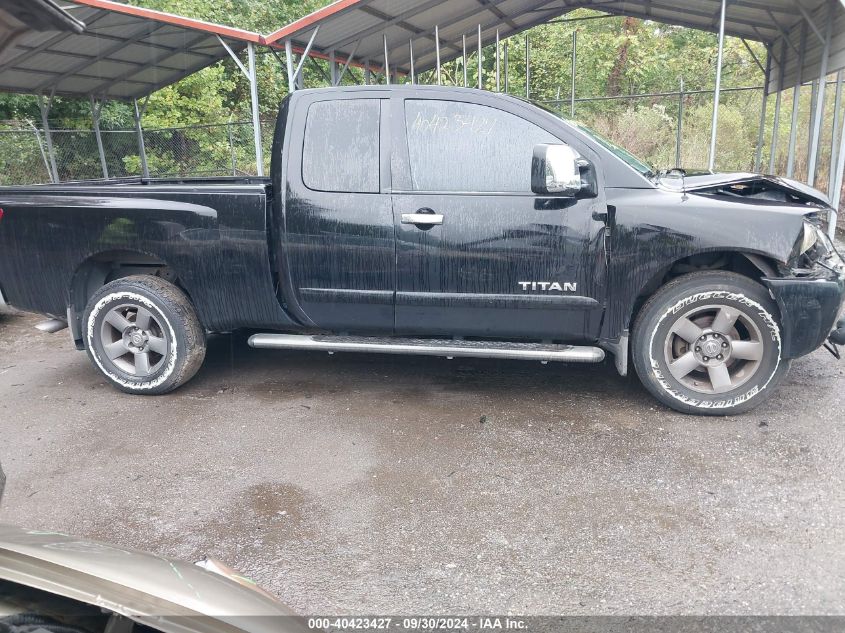 2005 Nissan Titan Se VIN: 1N6BA06B25N532047 Lot: 40423427