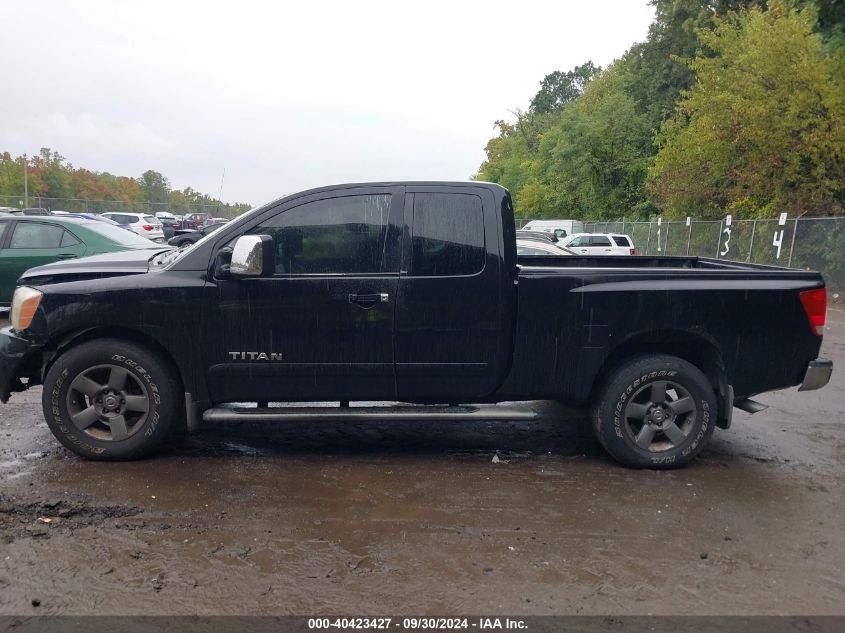 2005 Nissan Titan Se VIN: 1N6BA06B25N532047 Lot: 40423427