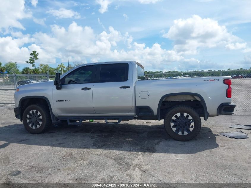 2020 Chevrolet Silverado 2500Hd 4Wd Standard Bed Custom VIN: 1GC4YME77LF123951 Lot: 40423429