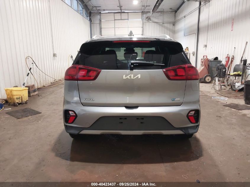 2022 Kia Niro Lxs VIN: KNDCB3LC9N5549351 Lot: 40423437