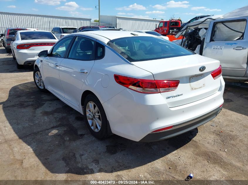 2016 KIA OPTIMA LX - 5XXGT4L36GG037274