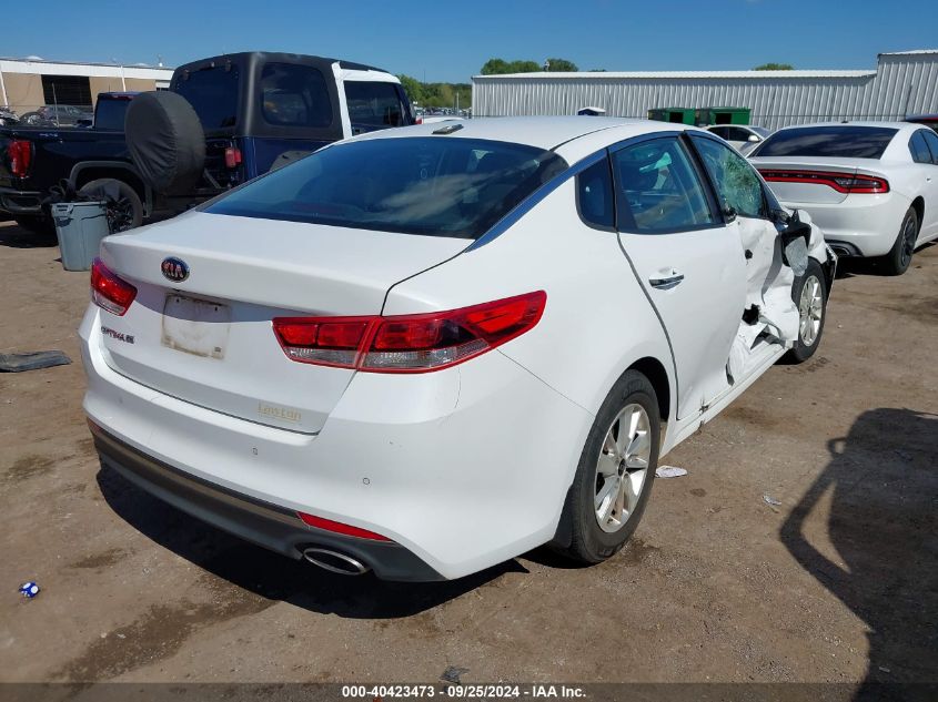 2016 KIA OPTIMA LX - 5XXGT4L36GG037274