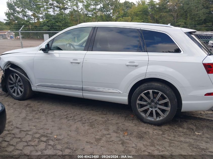 2017 Audi Q7 3.0T Premium VIN: WA1VAAF78HD041889 Lot: 40423480