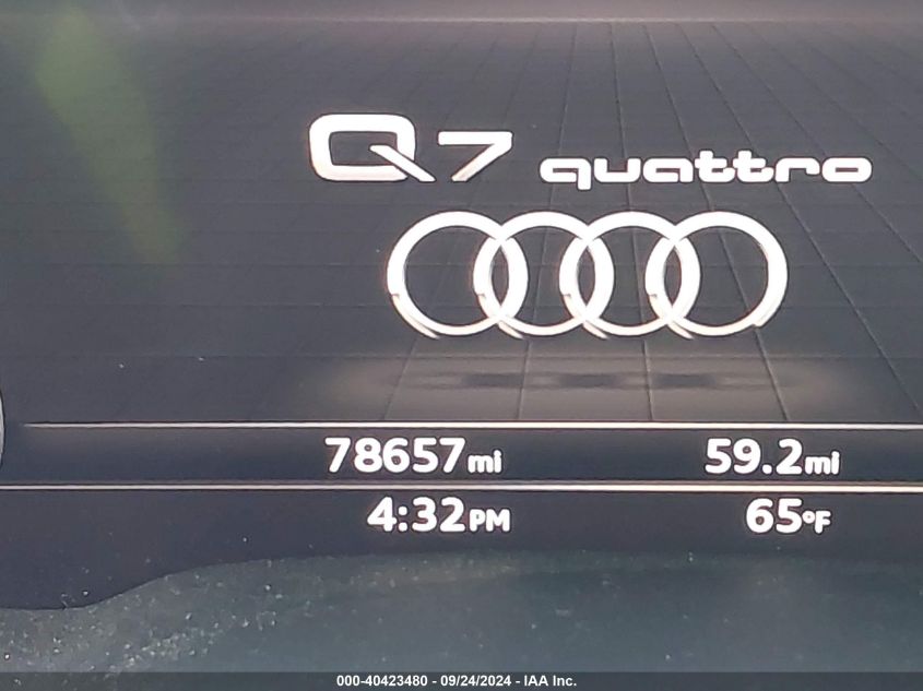 WA1VAAF78HD041889 2017 Audi Q7 3.0T Premium