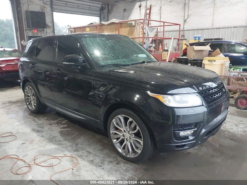 2015 Land Rover Range Rover Sport 5.0L V8 Supercharged VIN: SALWR2TF3FA518370 Lot: 40423521
