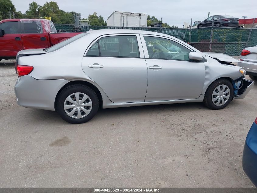 2010 Toyota Corolla Le VIN: 2T1BU4EE0AC228712 Lot: 40423529